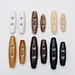 resin horn toggle buttons